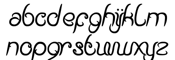 Beauty And The Best Bold Font LOWERCASE