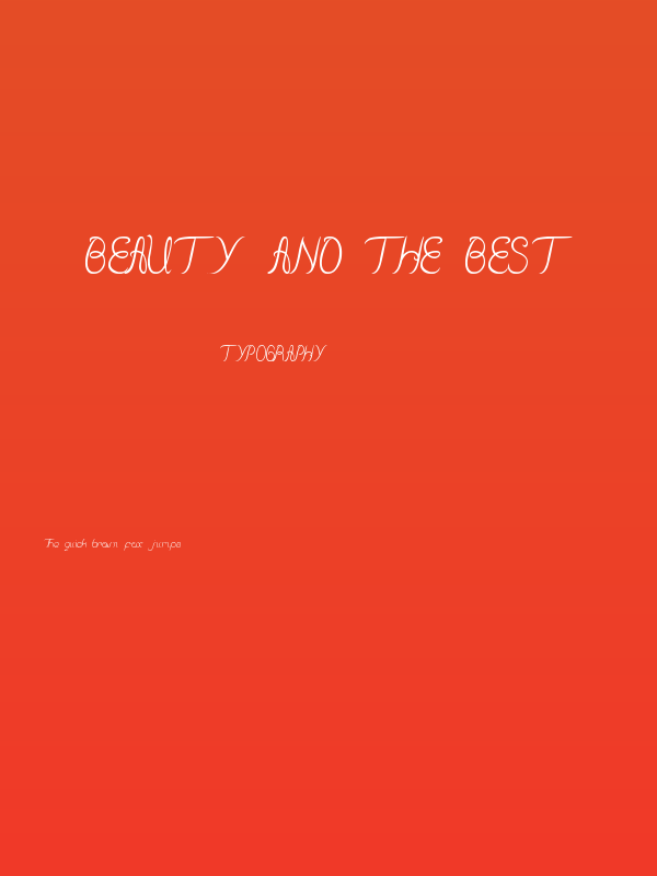 Beauty And The Best Poster