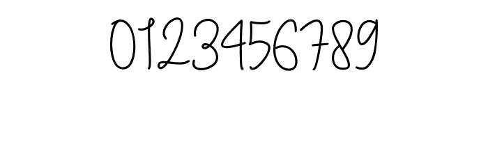 Beauty Andellia Font OTHER CHARS