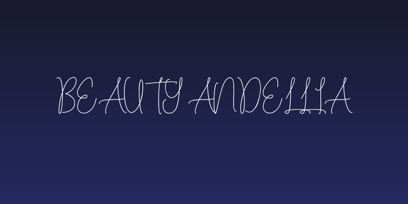 Beauty Andellia Social Header