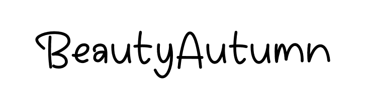 Beauty Autumn  les polices de caractères gratuit tlcharger