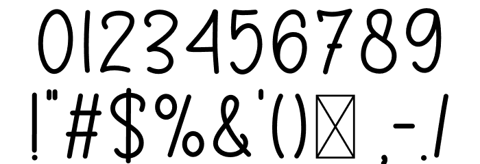 Beauty Autumn Font OTHER CHARS