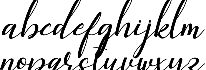 Beauty Baby Font LOWERCASE