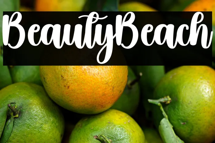 Beauty Beach Example 1