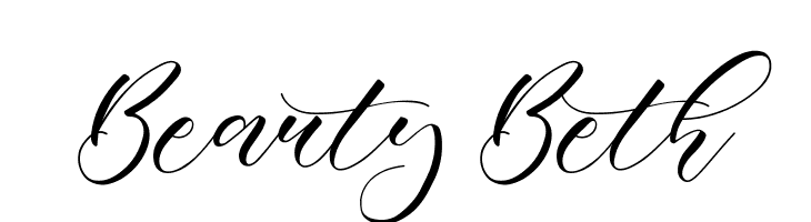 Beauty Beth  لخطوط تنزيل