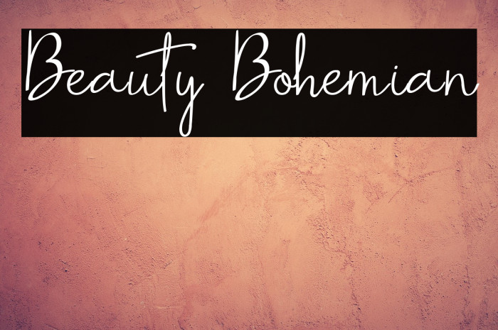 Beauty Bohemian Example 2