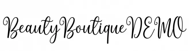 Beauty Boutique DEMO  Fuentes Gratis Descargar