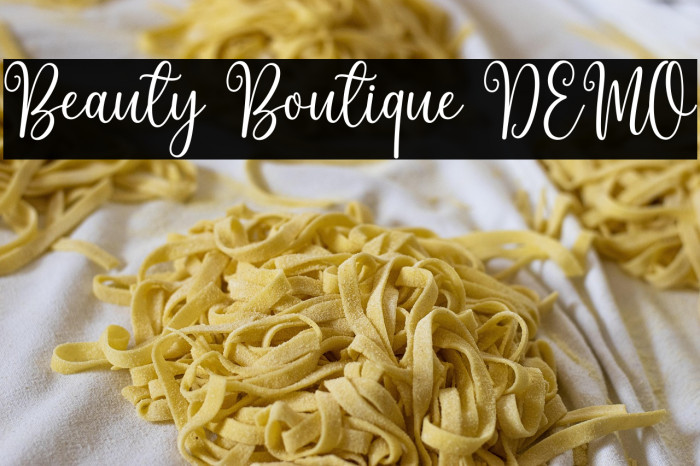 Beauty Boutique DEMO Example 2