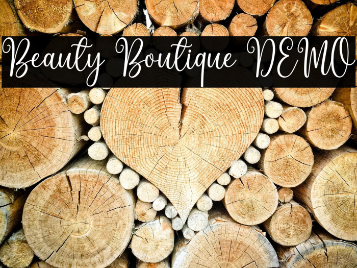 Beauty Boutique DEMO Example 3