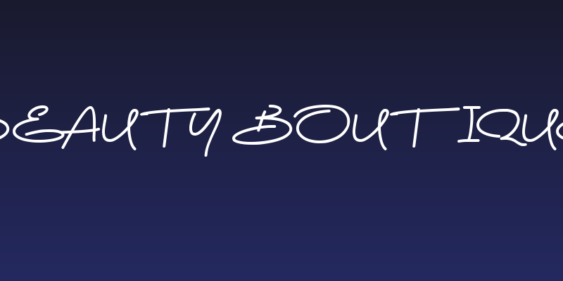 Beauty Boutique Social Header