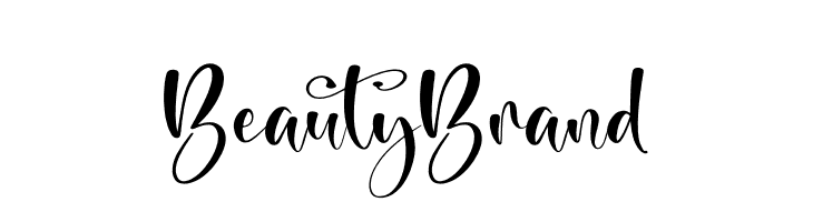 Beauty Brand  les polices de caractères gratuit tlcharger