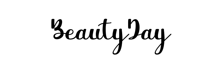 Beauty Day  font caratteri gratis