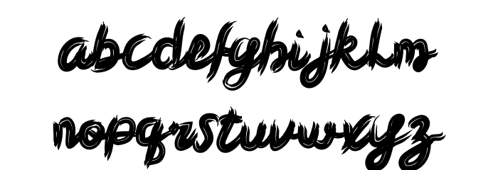 Beauty Day Font LOWERCASE