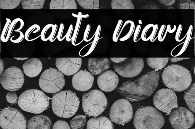 Beauty Diary Font examples