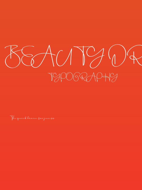 Beauty Dream Poster