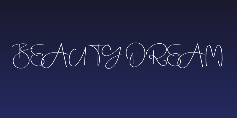 Beauty Dream Social Header