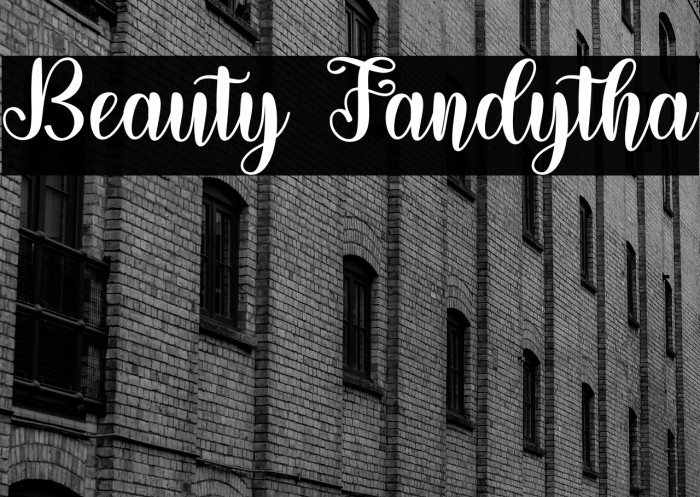 Beauty Fandytha Example 2