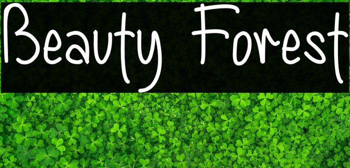 Beauty Forest Example 2