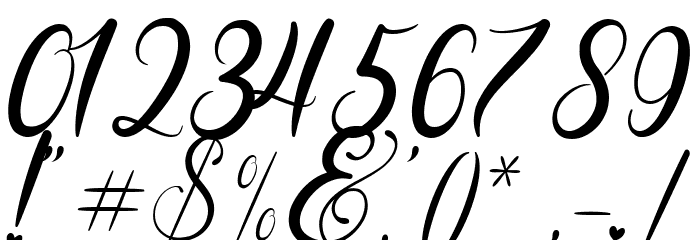Beauty Gadish Font OTHER CHARS