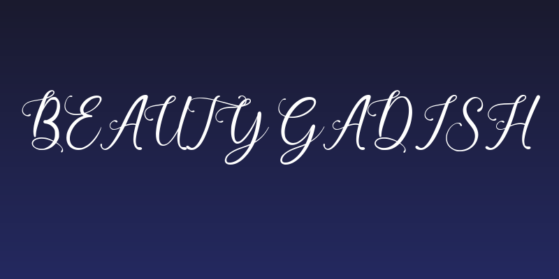 Beauty Gadish Social Header
