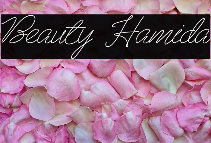 Beauty Hamida Example 1