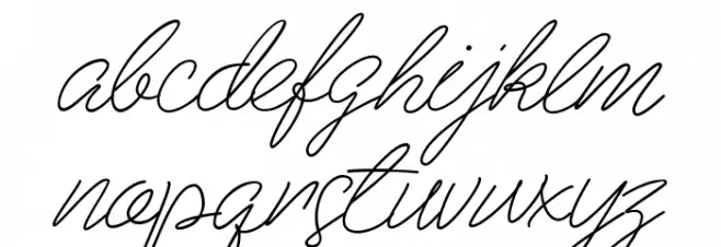 Beauty Hamida फ़ॉन्ट लोअरकेस