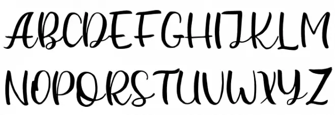 Beauty Hearts Schriftart Groß