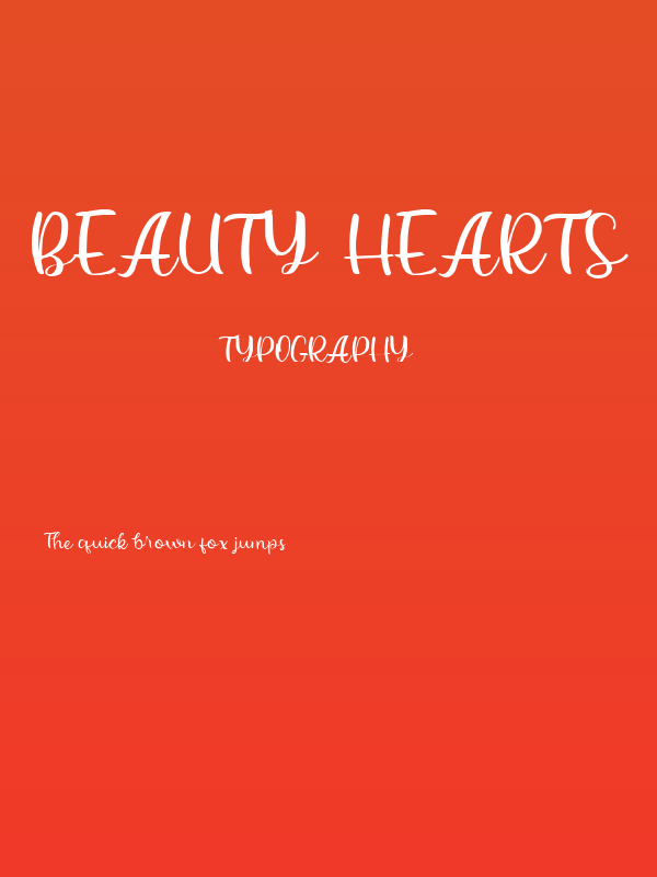Beauty Hearts Poster