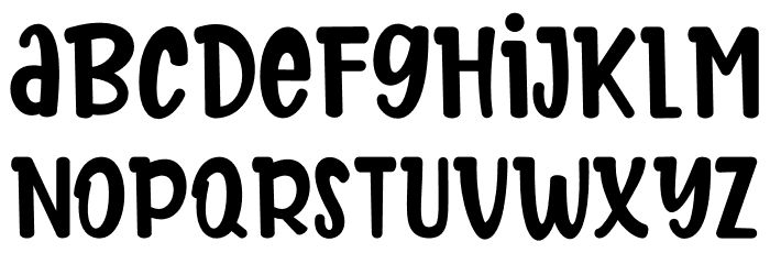 Beauty Heaven Font LOWERCASE