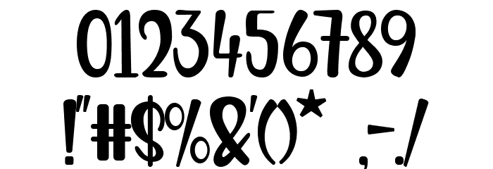 Beauty Honey Font OTHER CHARS