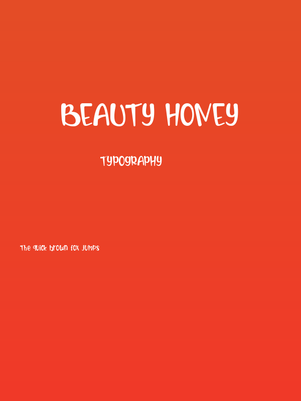 Beauty Honey Poster