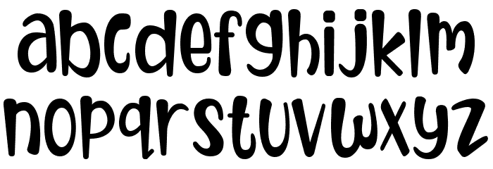 Beauty Honey Font LOWERCASE