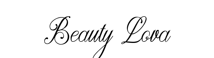 Beauty Lova  Free Fonts Download
