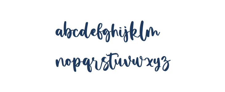 Beauty Melody Regular Lowercase