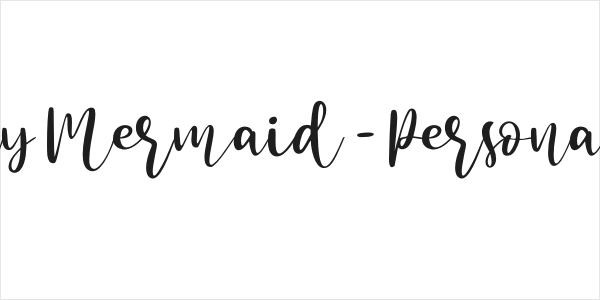 Beauty Mermaid - Personal Use Logo