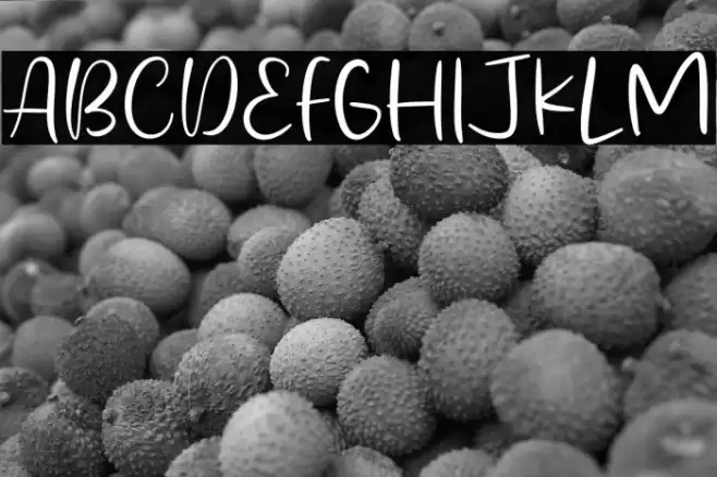 Beauty Month Font examples