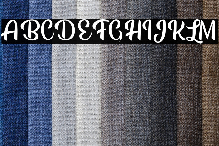 Beauty Mountains Personal Use Font examples