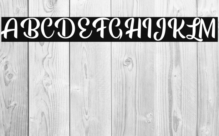 Beauty Mountains Personal Use Font examples