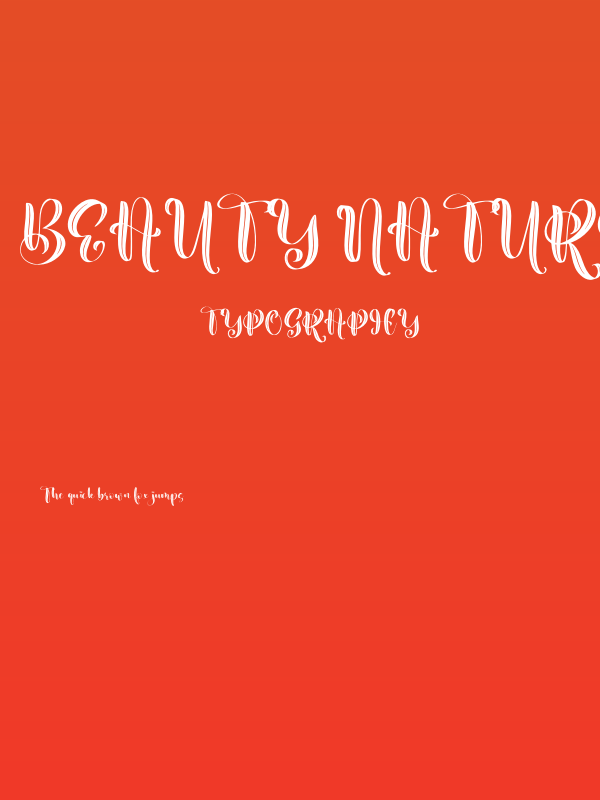 Beauty Nature Poster