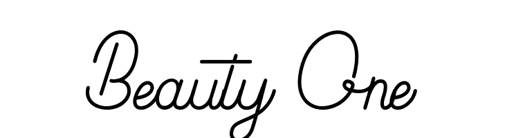 Beauty One Font