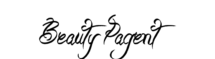 Beauty Pagent  Frei Schriftart Herunterladen