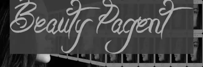 Beauty Pagent Font examples