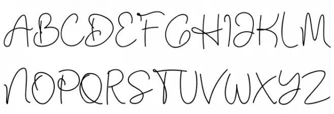 Beauty Queen Font Litere mari