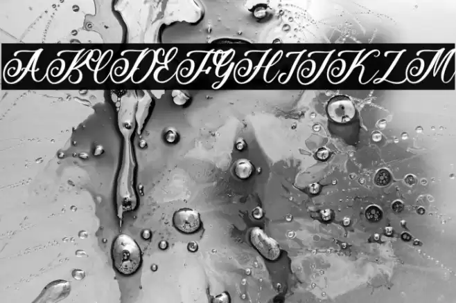 Beauty Rose Font examples