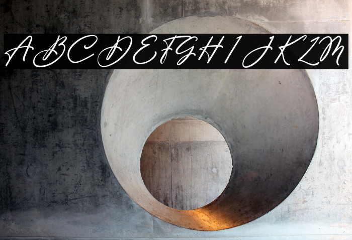 Beauty Satine Personal Use Font Example 1