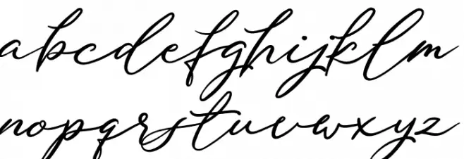 Beauty Satine Personal Use Font Fuentes MINÚSCULAS