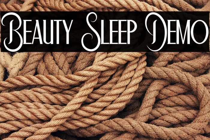 Beauty Sleep Demo Example 1