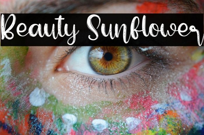 Beauty Sunflower Example 2