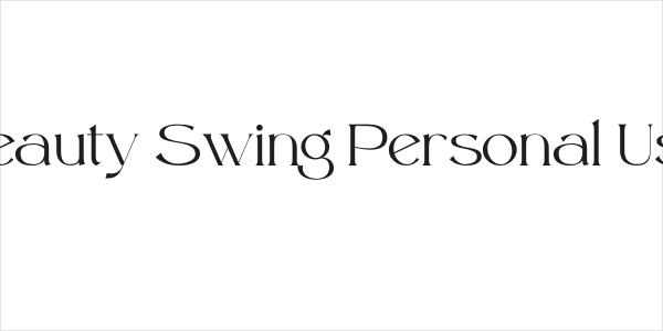 Beauty Swing Personal Use Logo