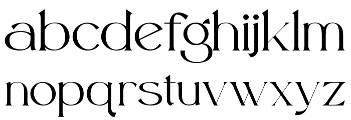 Beauty Swing Personal Use Font LOWERCASE